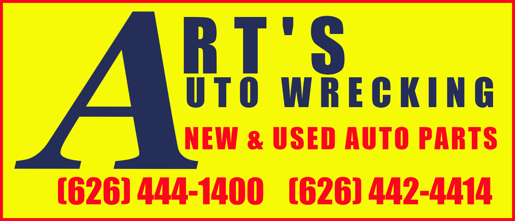 Arts Auto Wrecking