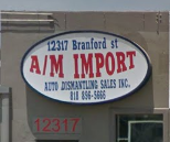 A/M Import Auto Dismantling Sales Inc. [T]