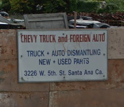 Chevy Truck Salvage