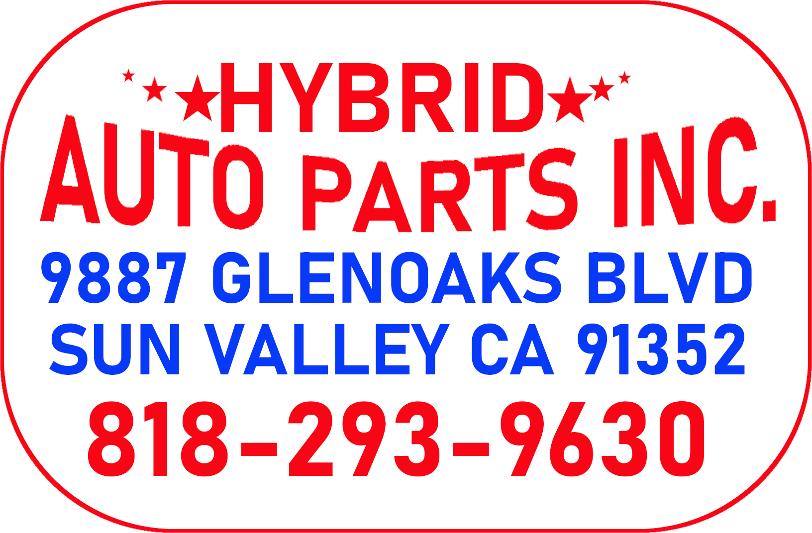Hybrid Auto Parts Inc.